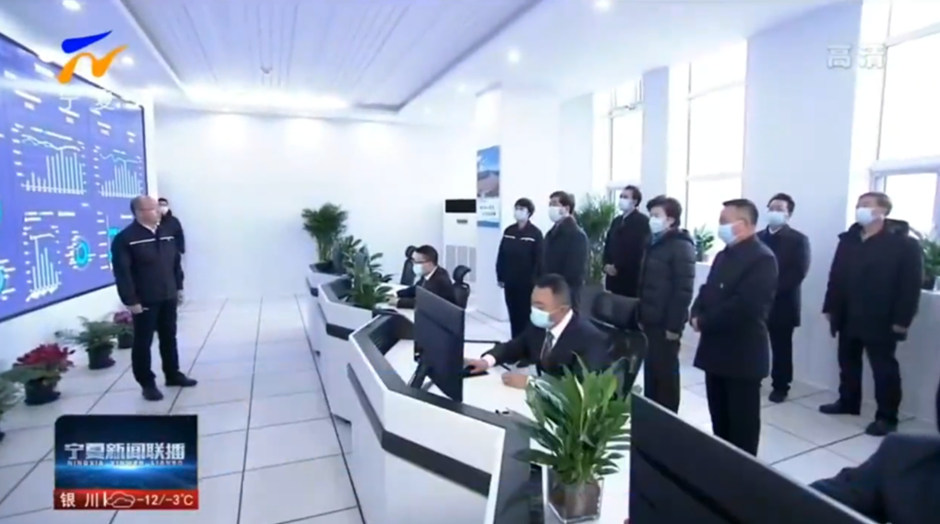 陳潤兒、咸輝慰問春節(jié)期間堅(jiān)守在供水一線的銀川中鐵水務(wù)員工